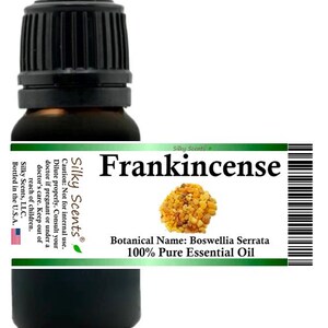 Seidige Düfte Weihrauch (Frankreich) Ätherisches Öl (Boswellia Carteri) 100% rein und natürlich
