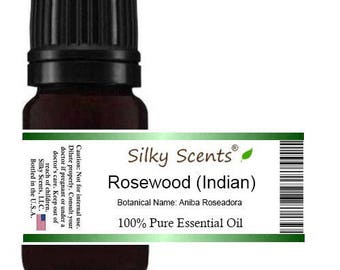 Rosewood (Indian) Essential Oil (Bois De Rose) 100% Pure and Natural