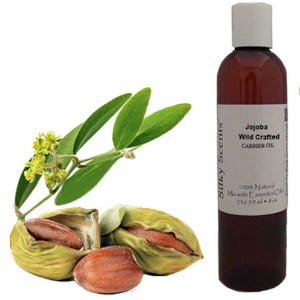 Silky Scents Jojoba Wild Crafted Carrier Oil