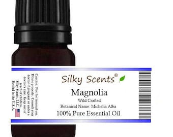 Magnolia Wild Crafted (White Champa Flower) Essential Oil (Michelia Alba) 100% Pure and Natural