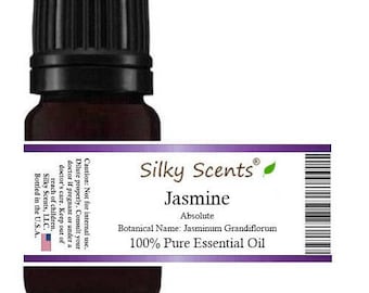 Jasmine Absolute (Jasminum Grandiflorum) Essential Oil 100% Pure and Natural