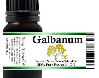 Silky Scents Galbanum Essential Oil (Ferula Galbaniflua) 100% Pure and Natural