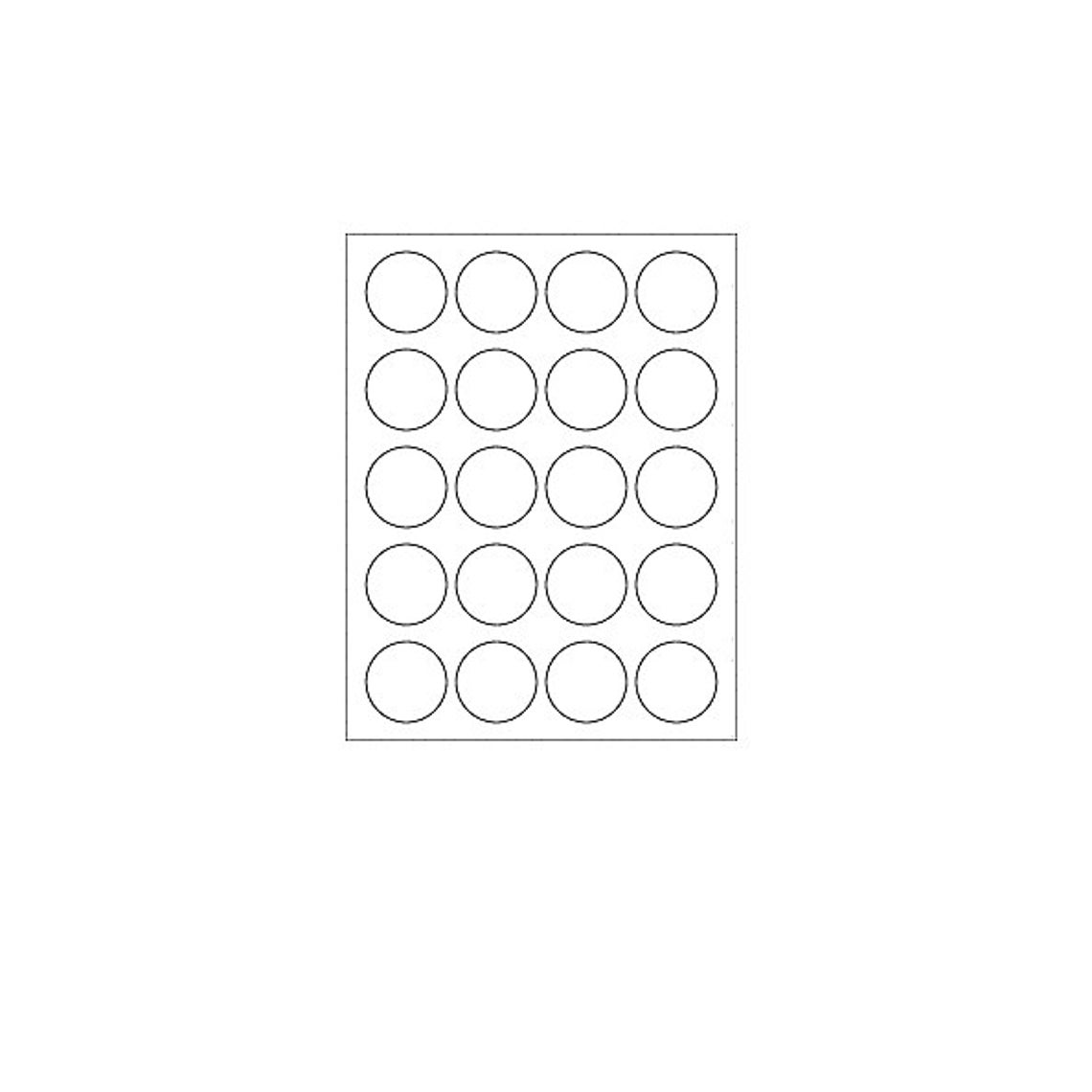 blank-labels-glossy-white-circle-labels-20-per-sheet-12-etsy