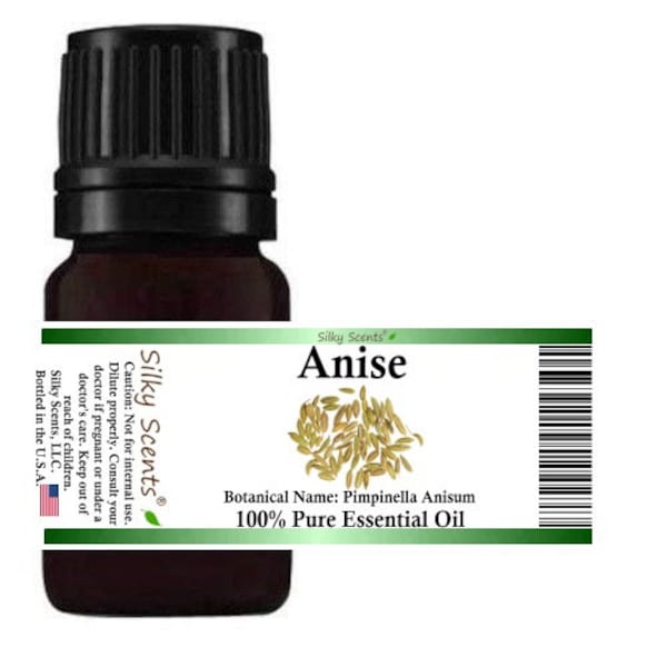 Anise (Aniseed) Essential Oil (Pimpinella Anisum) 100% Pure and Natural