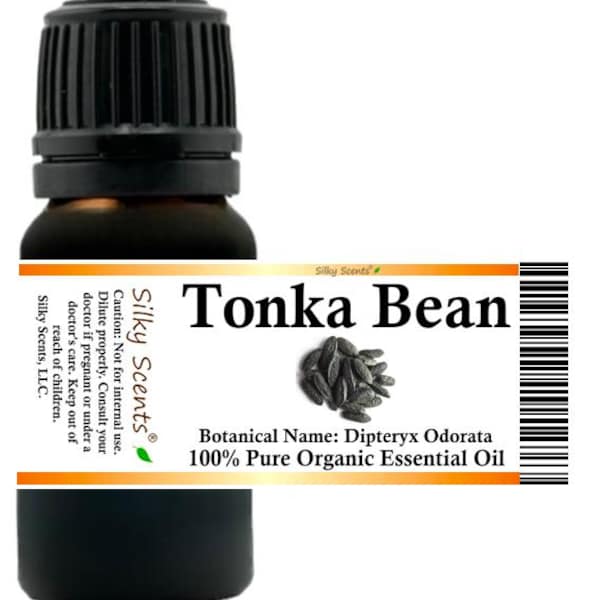 Seidige Düfte Tonka Bio ätherisches Öl 100% rein und natürlich