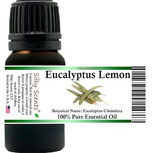 Profumi setosi Olio essenziale di eucalipto e limone (Eucalyptus Citriodora) puro e naturale al 100%