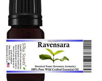 Ravensara Wild Crafted Essential Oil (Ravensara Aromatica) 100% Pure and Natural