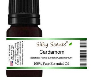 Cardamom Essential Oil (Elettaria Cardamomum) 100% Pure and Natural
