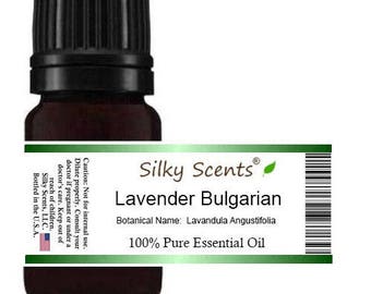 Lavender Bulgarian Essential Oil (Lavandula Angustifolia - English Lavender) 100% Pure and Natural