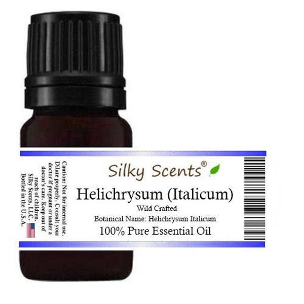 Helichrysum Wild Crafted Essential Oil (Helichrysum Italicum - Immortelle) 100% Pure and Natural