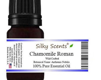 Chamomile Roman Wild Crafted Essential Oil (Anthemis Nobilis) 100% Pure and Natural