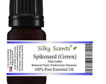 Spikenard (Green) Wild Crafted Essential Oil (Nardostachys Jatamansi) 100% Pure and Natural