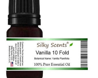 Vanilla 10 Fold Essential Oil (Vanilla Planifolia) 100% Pure