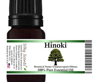 Hinoki Essential Oil (Chamaecyparis Obtusa) 100% Pure and Natural