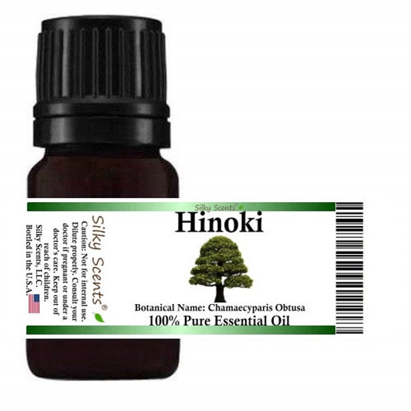 Hinoki Essential Oil (Chamaecyparis Obtusa) 100% Pure and Natural