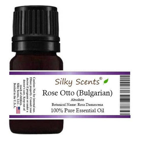 Rose Otto Bulgarian Absolute Essential Oil Rosa Damascena Etsy