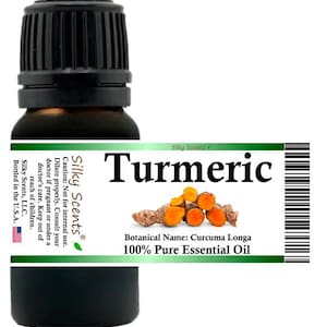 Silky Scents Turmeric Essential Oil (Curcuma Longa) 100% Pure and Natural