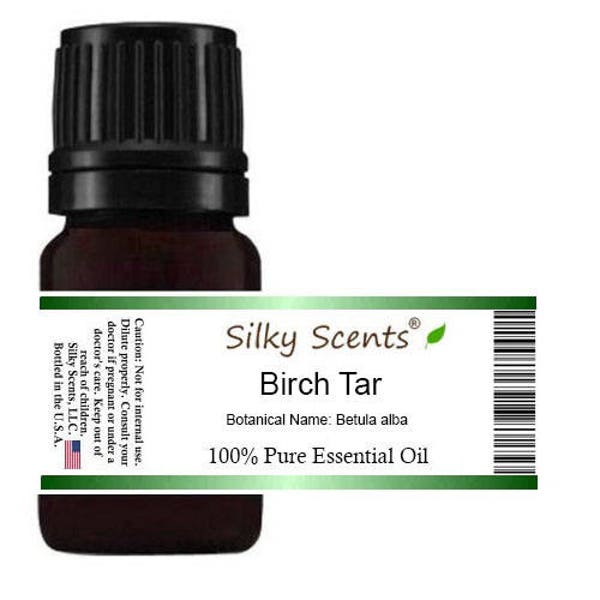 Birch Tar Essential Oil (Betula Alba) 100% Pure and Natural