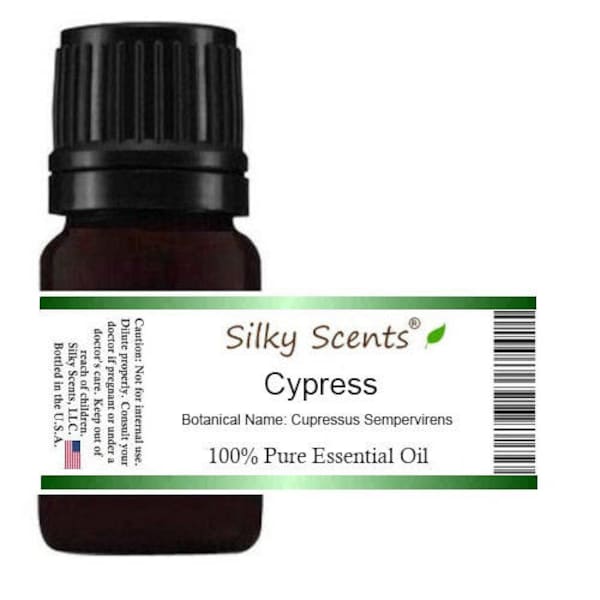 Cypress Essential Oil (Cupressus Sempervirens. Also known as Mediterranean Cypress or Italian Cypress) 100% Pure and Natural