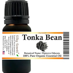 Seidige Düfte Tonka Bio ätherisches Öl 100% rein und natürlich