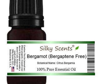 Bergamot (Bergaptene Free) Essential Oil (Citrus Bergamia) 100% Pure and Natural