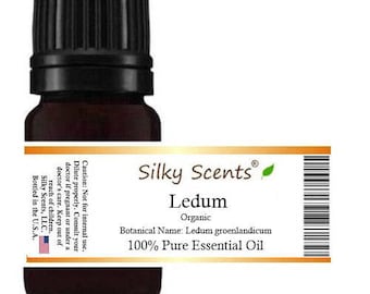 Ledum Organic Essential Oil (Ledum groenlandicum - Labrador Tea - Greenland Moss) 100% Pure and Natural