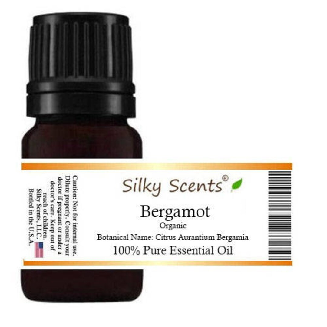 Bergamot Essential Oil - Organic, Size: 16oz Glass Bottle