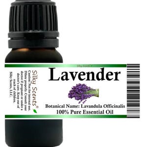 Silky Scents Lavender Essential Oil (Lavandula Officinalis) 100% Pure and Natural
