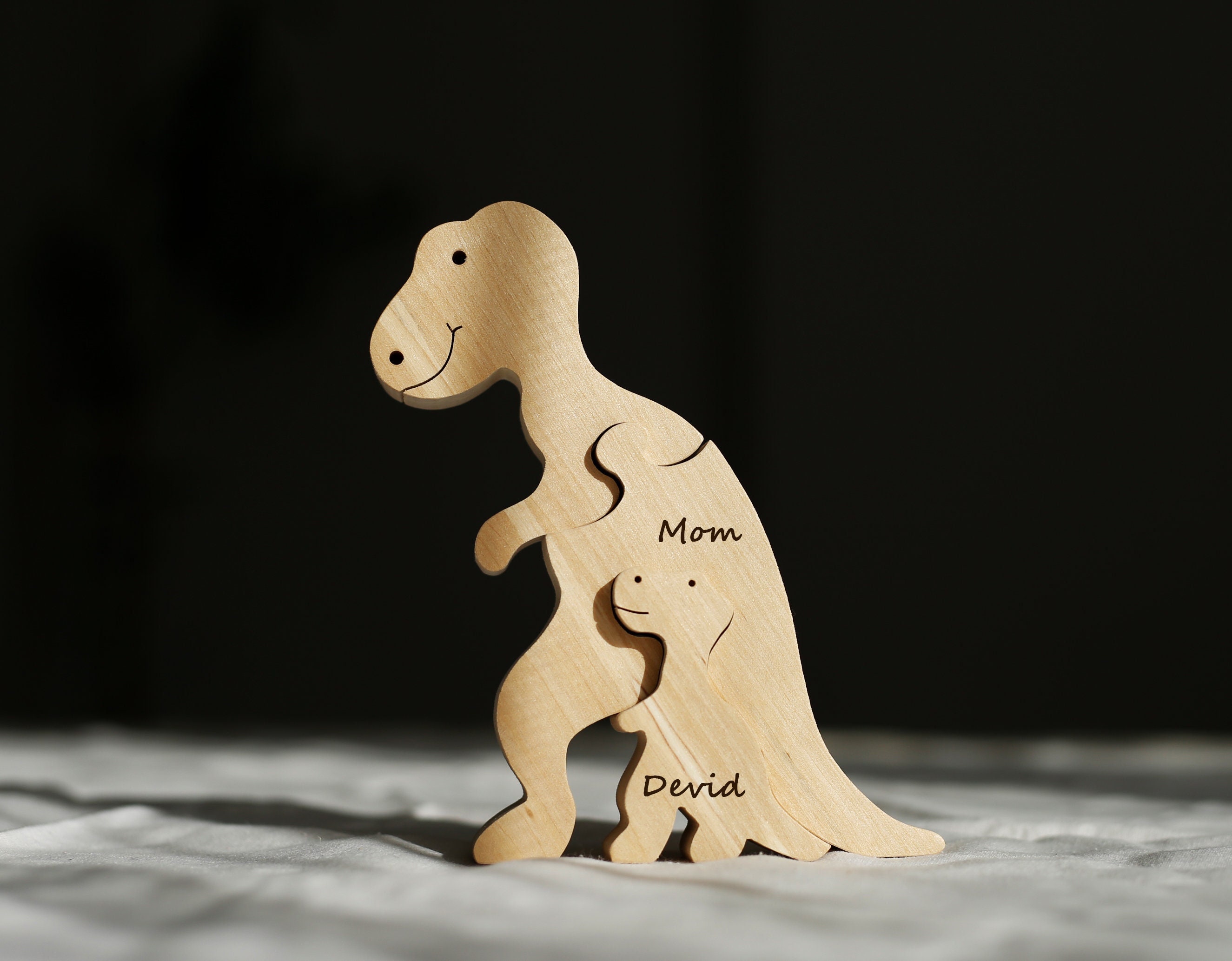 Woody Puzzle Dinosaures - Tutete