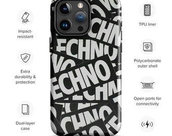 TECHNO Tough Case für iPhone®