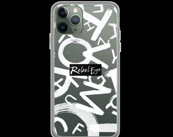 XO Clear Case für iPhone® Schützend, schlank, stilvoll, stoßdämpfend, langlebig, schlank, anpassbar, Designer,