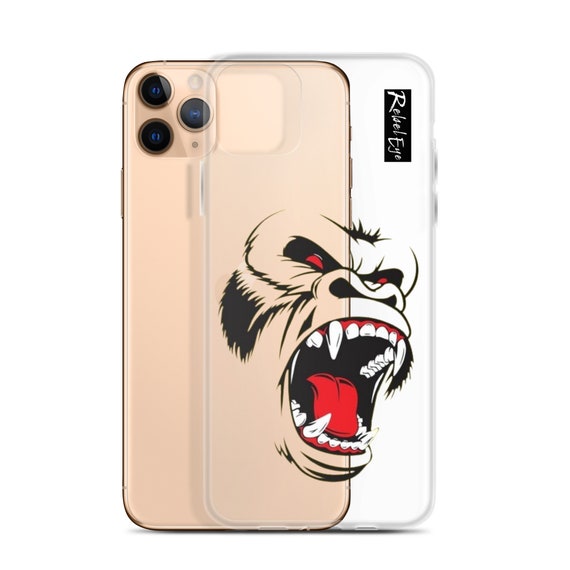 Gorilla Rebel Clear Case for Iphone Protective, Slim, Stylish, Shock-absorbent, Durable, Sleek, Customizable, Designer, - Etsy Gorilla Rebel Clear Case for Iphone Protective, Slim, Stylish, Shock-absorbent, Durable, Sleek, Customizable, Designer, - Etsy