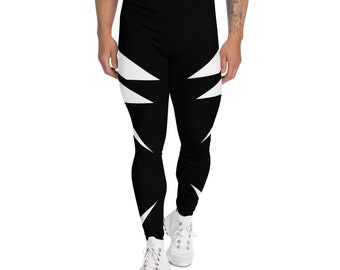 Thunderbolt Men's Performance Leggings: Activewear-Kompressions-Strumpfhose