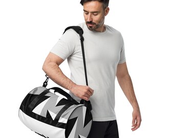 Kundenspezifische All-Over Print-Sporttasche: Wasserfester Polyester-Reisetasche