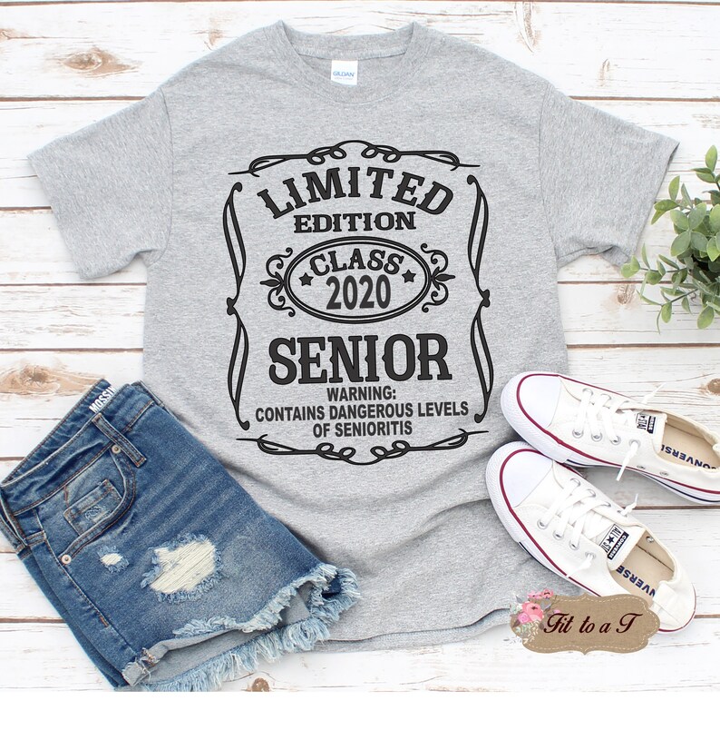 High School Senior TShirt Graduation 2020 Gift for Etsy