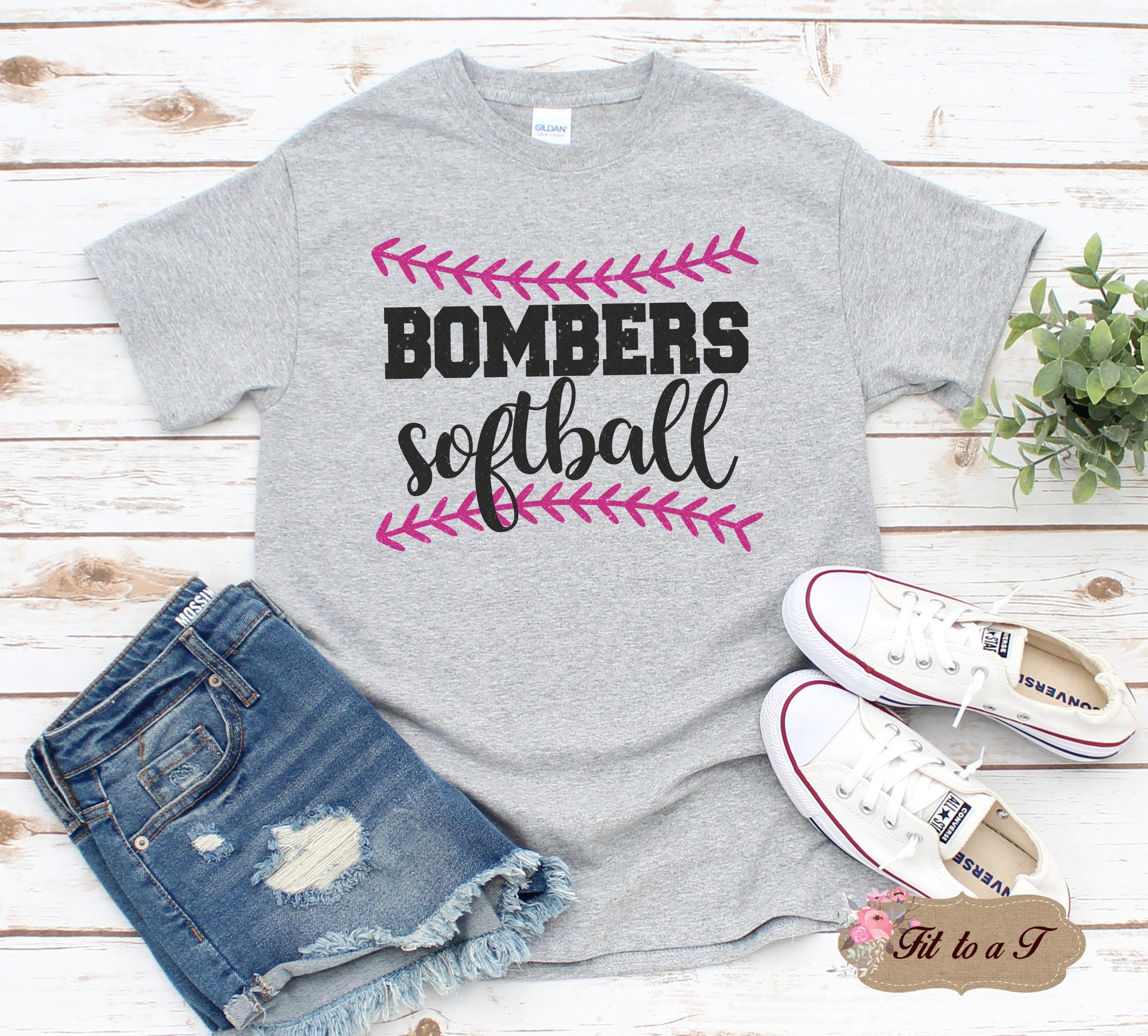 Softball T-Shirt Softball Mom T-Shirt Softball Fan Wear | Etsy