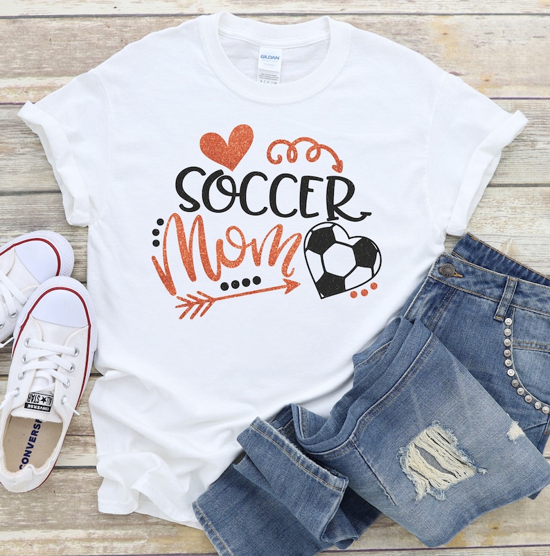 Soccer Mom TShirt Soccer Shirt Soccer Fan Wear Soccer Mom Etsy