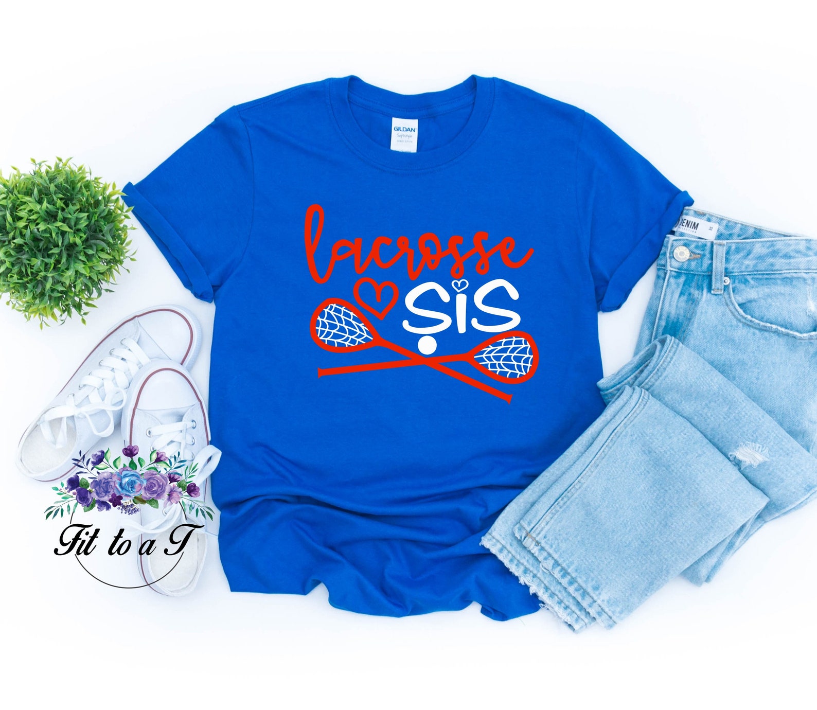 Lacrosse Sis Lacrosse Shirt Lacrosse Sister Shirt Lacrosse Etsy