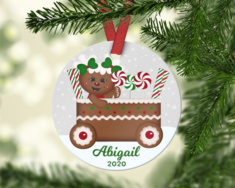 Personalized Kids Christmas Ornament Custom Ornament Kids Etsy