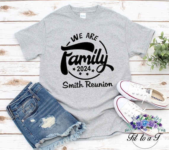 Family reunion sales t shirt design