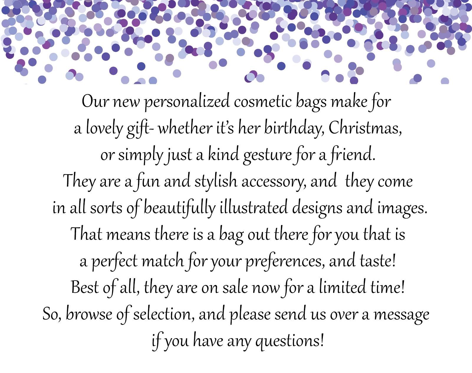 📢50% OFF❗❗Personalized Cheerleading Cosmetic Bags - Custom Cosmetic Travel Bags, Cheerleading Gifts, Gifts for Cheerleaders and Coaches