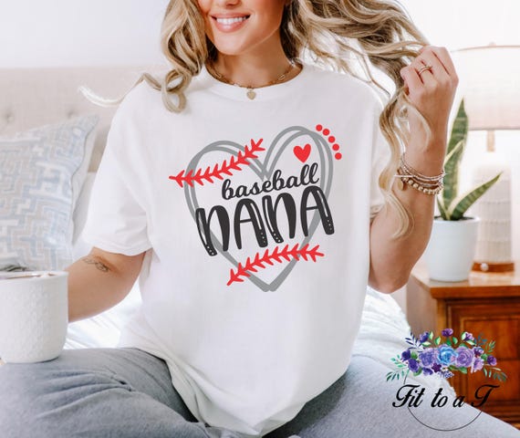 Womens Baseball Nana Shirt | Baseball Nana T Shirt Womens Baseball Nana Shirt | Baseball Nana T Shirt