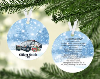 46+ Police Car Christmas Ornament 2021