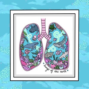 Lungs Of The Earth & Humpback Whale Heart