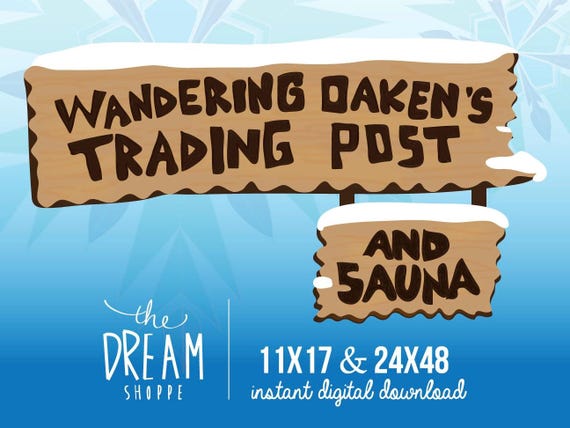 Digital Download • Frozen • Wandering Oaken's Trading Post and