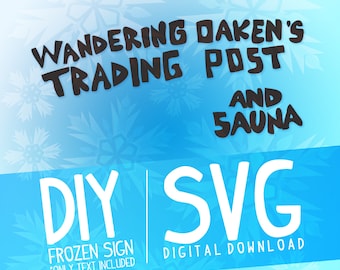 Wandering Oaken's Trading Post en Sauna SVG • DIGITALE DOWNLOAD