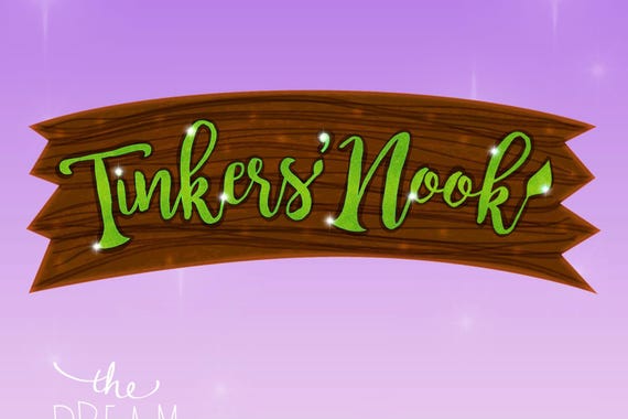 Digital Print • Tinkers Nook • 11X30 • Tinker Bell • Pixie Hollow