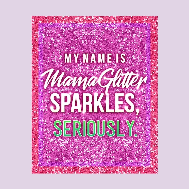 Trolls Lady Glitter Sparkles - Etsy