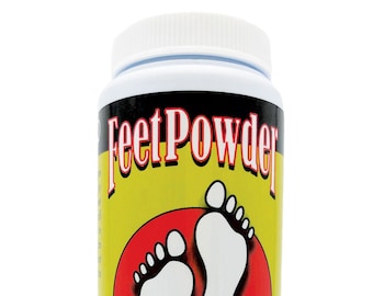 Feet Powder by Muddy H2O Foot & Shoe Deodorant 4 Oz