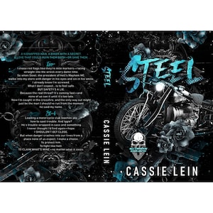 Steel by Cassie Lein Signed Paperback/Romance Novel/Dark Romance/ MM Romance/MC Romance/Smut Reader/ Spicy Romance/Spicy Book/ Steamy Book